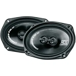 MTX Audio TX269C Haut-parleurs voiture coaxiaux 6x9" (15x23 cm) 2 voies 80W RMS 4 ohms membrane polypropylène