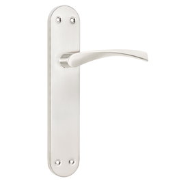 HERRAJES ALK Poignée de porte Zeus 241x45 nickel satiné