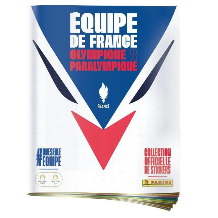 Panini Album de cromos + portadas Equipo francés Juegos Olímpicos 2024 PAN8051708014617