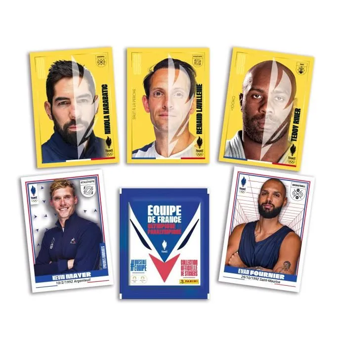 Panini Album de cromos + portadas Equipo francés Juegos Olímpicos 2024 PAN8051708014617