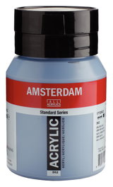 Amsterdam Standard Series Peinture Acrylique Bleu Grisâtre 562, 500 ml