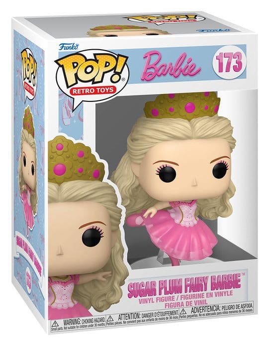 Funko Barbie dans Casse-noisette POP! Vinyl figurine Sugar Plum Fairy Barbie (Arabesque) 9 cm