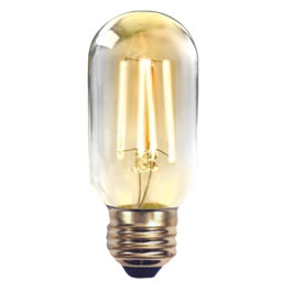 Silver Electronic Filamento Edison E27 Ampoule LED 2W Extrachaude 2200K Or Dimmable