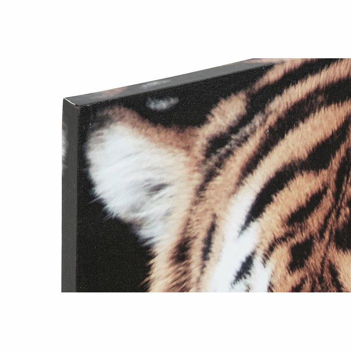 DKD Home Decor Toile Pin Tigre 150 x 2 x 80 cm - Lot de 5 pièces DKD Home Decor Toile Pin Tigre 150 x 2 x 80 cm - Lot de 5 pièces