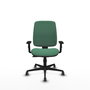 Piqueras y Crespo Alares Chaise de Bureau Vert émeraude