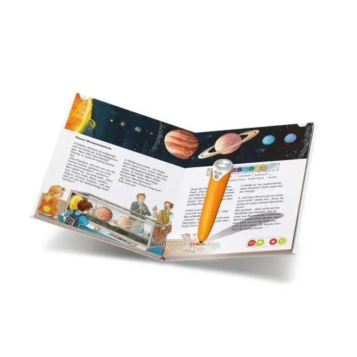 Ravensburger tiptoi Livre interactif éducatif sans écran Destination Savoir L'espace - 7 ans et plus - Réf. 13099007