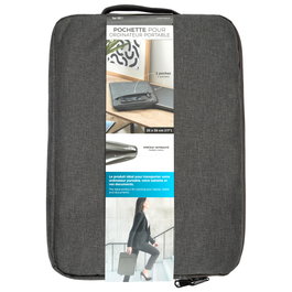 Be Mix Housse multi-poches pour ordinateur portable 17 pouces