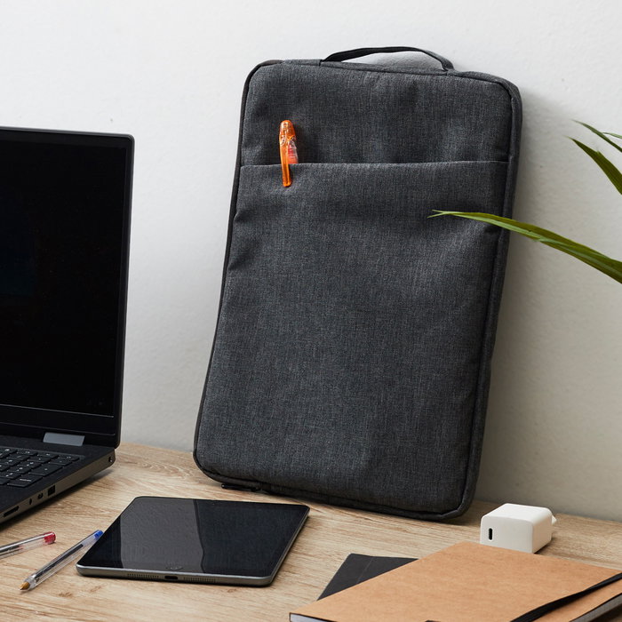 Be Mix Housse multi-poches pour ordinateur portable 17 pouces