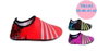 Poessa - Chaussons en néoprène unisexe adulte - Couleurs assorties (noir, rose, rouge) - Tailles 39/40/41/42