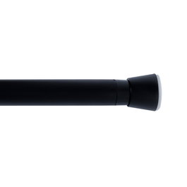 Cintacor - Storplanet, Barre extensible à pression sans perçage, noire, Ø2.8-2.5 x 70-120 cm, 5.5 kg