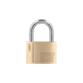 WOLFPACK LINEA PROFESIONAL Cadenas en laiton avec anse normale 40 mm série Target