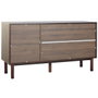 Home ESPRIT Buffet Verre et Bois MDF 140 x 40 x 75 cm
