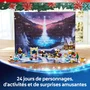 LEGO Calendrier de l'Avent 2025 Disney La Reine des Neiges 43273 - 24 Mini Jouets Incluant 5 Personnages et 1 Jeu de Société - Jouet Enfant dès 5 Ans