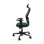 Piqueras y Crespo Chaise de Bureau avec Appui-tête Jorquera 2D036N2 Vert