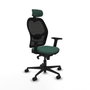 Piqueras y Crespo Chaise de Bureau avec Appui-tête Jorquera 2D036N2 Vert