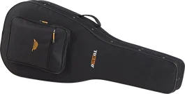 TOBAGO Housse Semi-rigide pour Guitare Acoustique Dreadnought et Auditorium, Noire