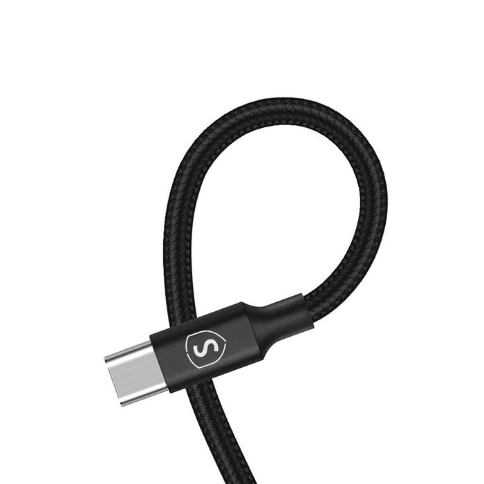 Baseus Câble USB C Cafule Noir/Gris 1 m