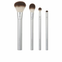Ecotools Precious Metals Cheek + Highlight Set de 4 pinceaux