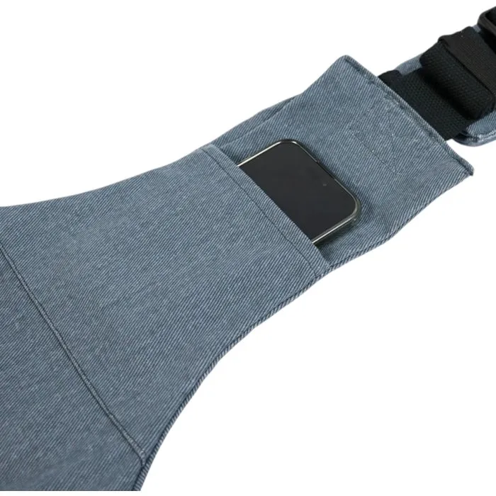 Tinéo Porte-bébé hanche Denim Ergonomique Tinéo Porte-bébé hanche Denim Ergonomique