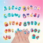 Aquabeads Nail Studio Princesses Disney - Kit de manucure avec ongles réutilisables
