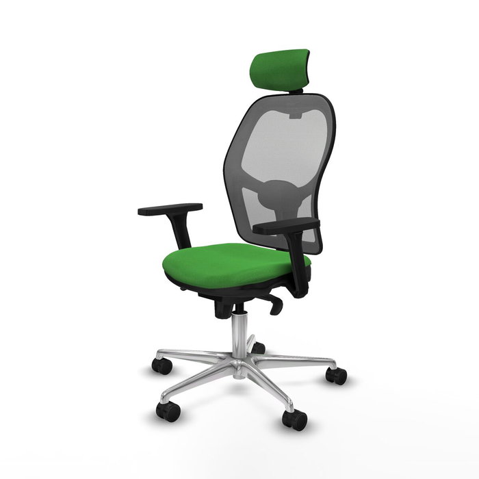 Piqueras y Crespo Chaise de Bureau avec Appui-tête 3D086N2 Vert