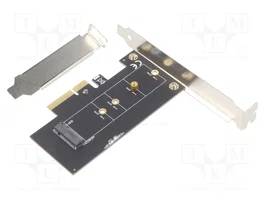 GEMBIRD PEX-M2-01 Adaptateur PCIe vers M.2 avec dissipateur thermique