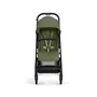 CYBEX Beezy Poussette Compacte 2-en-1 Travel System - Roues Tout-Chemin avec Suspensions, Siège Inclinable à Plat, Pliage Une Main, Panier 5 kg - Khaki