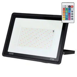 Projecteur LED RGBW 200W avec Télécommande