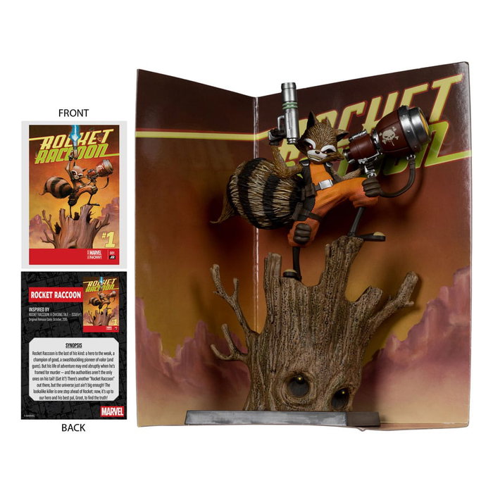 Marvel Collection statuette PVC 1/6 Rocket Racoon (Rocket Racoon: A Chasing Tale #1) 18 cm