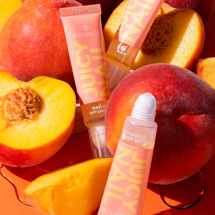 Essence Juicy Bomb - Huile hydratante et fortifiante pour les ongles - 11 ml - Traitement transparent