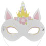 Party Time Set de 6 Masques de Licorne pour Fête