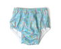 KioKids Bañador Pañal Azul avec Protection UPF50+, 12 Mois, en Polyester Recyclé, Collection Ocean Dreams