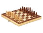 Cayro - Jeu d'échecs en bois pliable avec plateau 30x30 cm - Multilangue