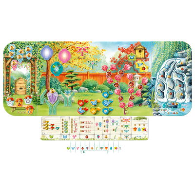 Rebel Jeu de société Pérgola – Stratégie jardinage – 45-60 min – À partir de 10 ans – Version espagnole – Ref REGAR0101ES