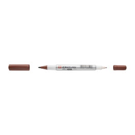 Sakura IDenti-Pen stylo à double pointe Marron