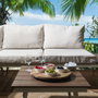 Home Deco Factory Fonte rotative en bois d'acacia 35 cm