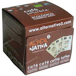 Alternativa3 Café Soluble Liofilisé Bio 25 Sachets