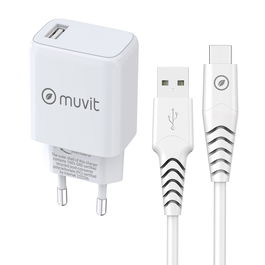 Chargeur mural Muvit Blanc 12 W