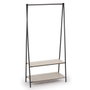 Vinthera Portemanteau Moa Acier et Bois Blanc 40,5x80x160 cm
