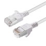 MicroConnect Câble réseau CAT6a U-FTP Slim LSZH 1,5m Blanc
