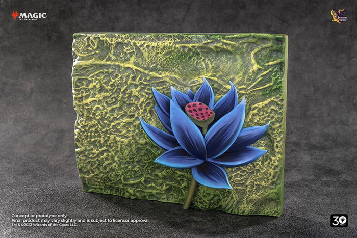 Magic The Gathering sculpture en relief Black Lotus Previews Exclusive 17 x 15 cm