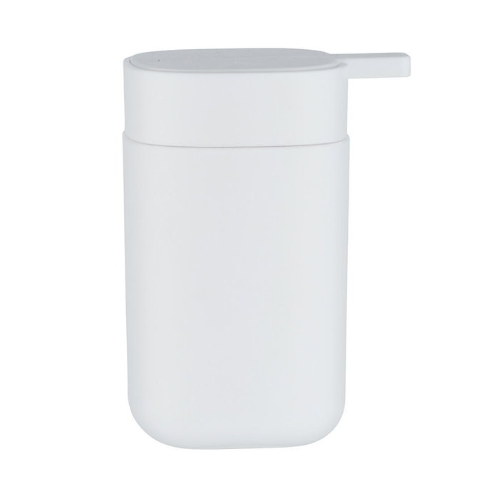 Wenko 24829100 Distributeur de savon Davos blanc mat