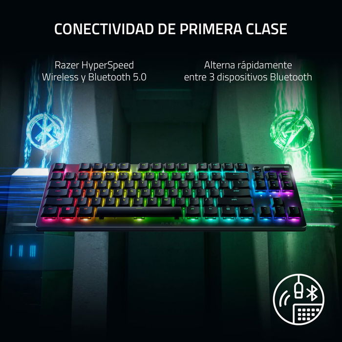 Clavier sans fil Razer RZ03-04371100-R311 Noir Espagnol Qwerty