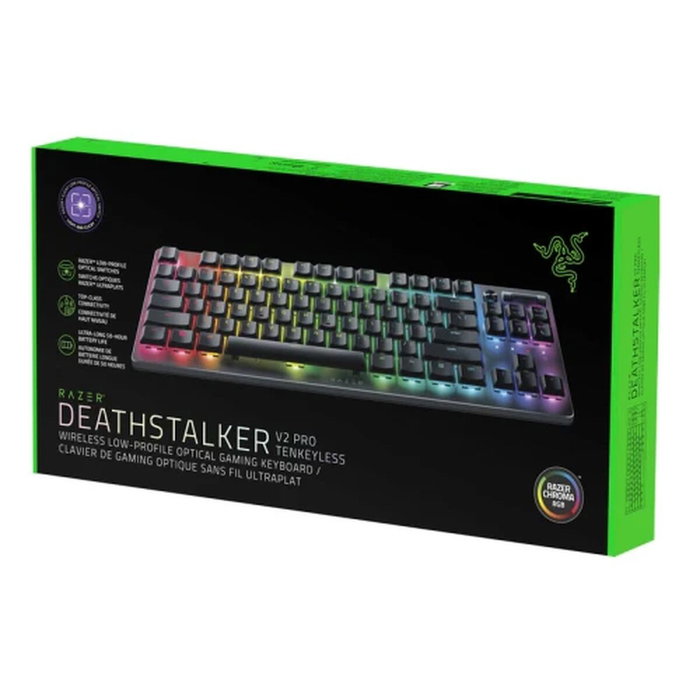 Clavier sans fil Razer RZ03-04371100-R311 Noir Espagnol Qwerty