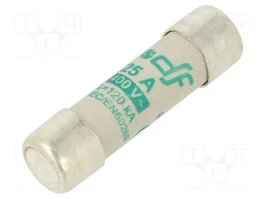 DF ELECTRIC Fusible 25A 400VAC aM 10,3x38mm