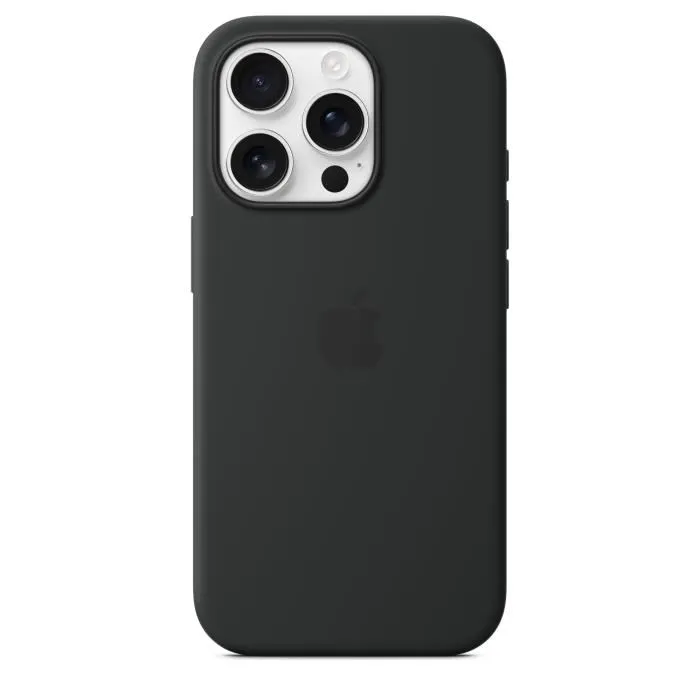 Apple Coque en silicone MagSafe pour iPhone 16 Pro - Noir