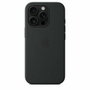 Apple iPhone 16 Pro Coque en silicone avec MagSafe - Noir