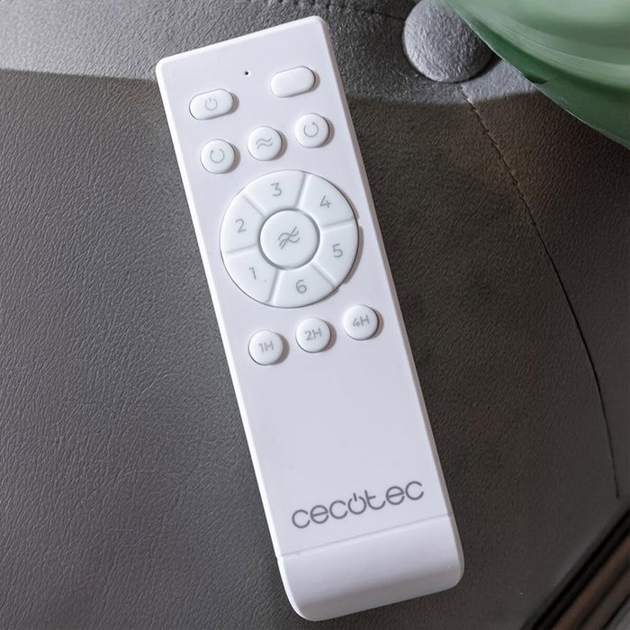 Ventilateur de plafond Cecotec EnergySilence Aero 5400 Classic 40W Ø132cm blanc noir 3 pales