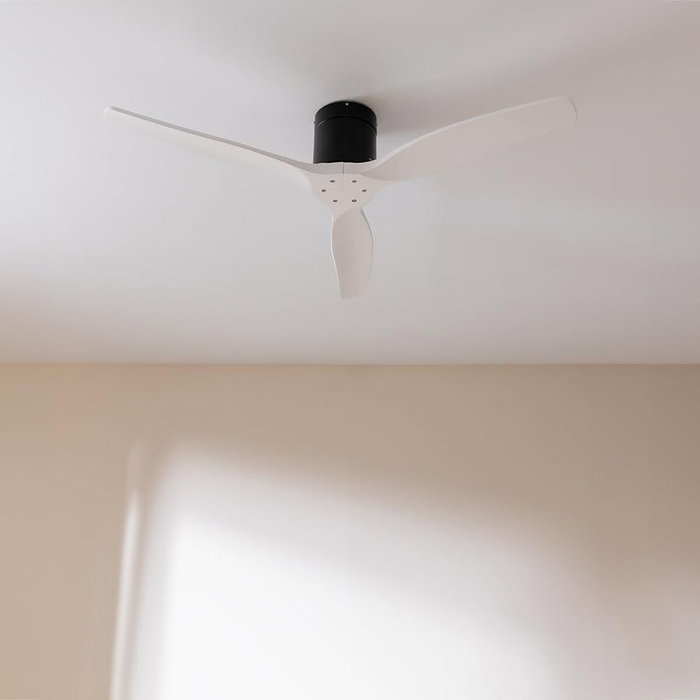 Ventilateur de plafond Cecotec EnergySilence Aero 5400 Classic 40W Ø132cm blanc noir 3 pales