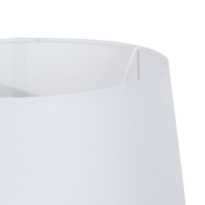 Lampe de bureau Blanc Noir Beige Fer Tissu 40 W 30 x 30 x 60 cm